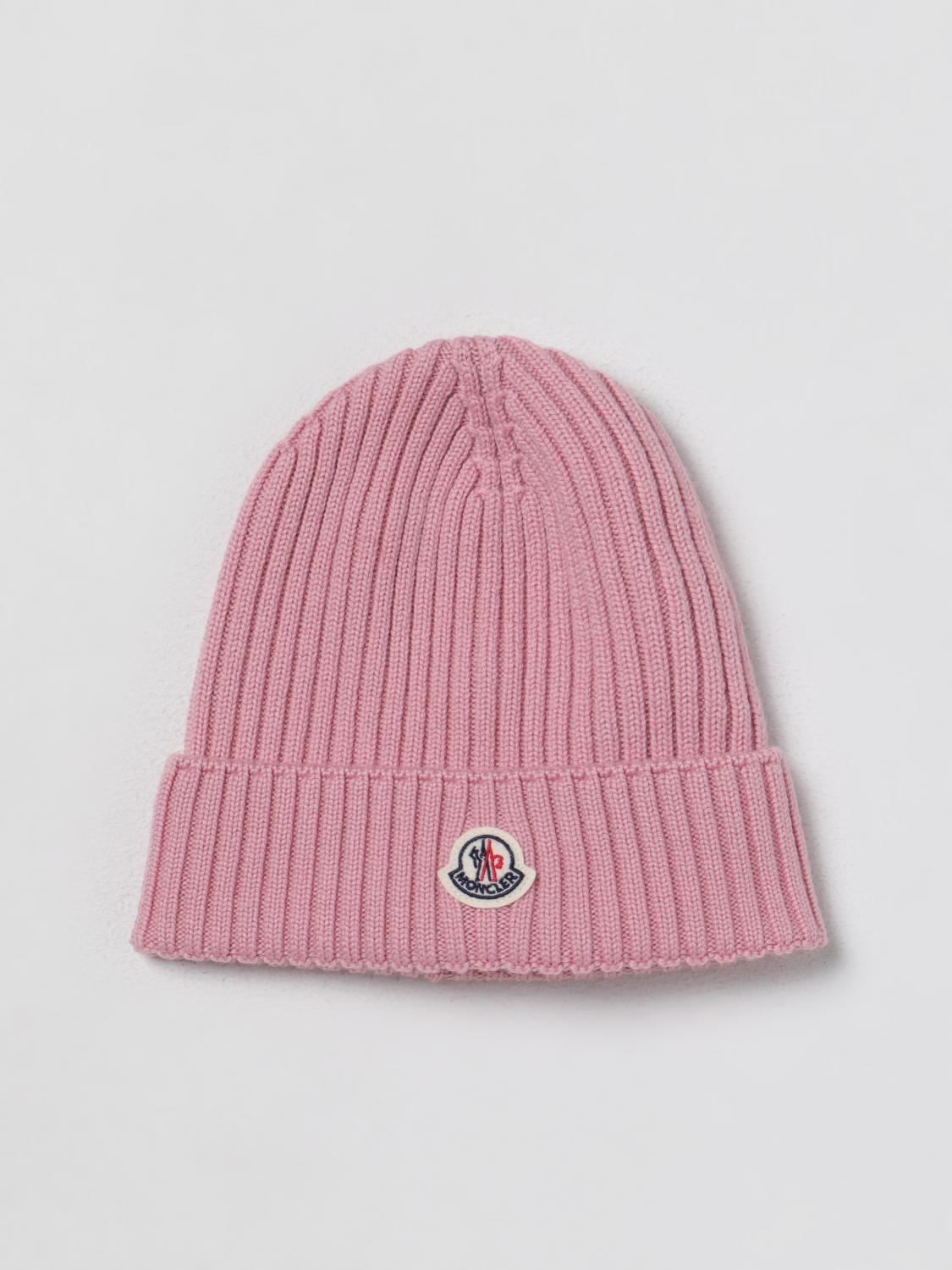 Moncler Hat MONCLER Kids colour Pink