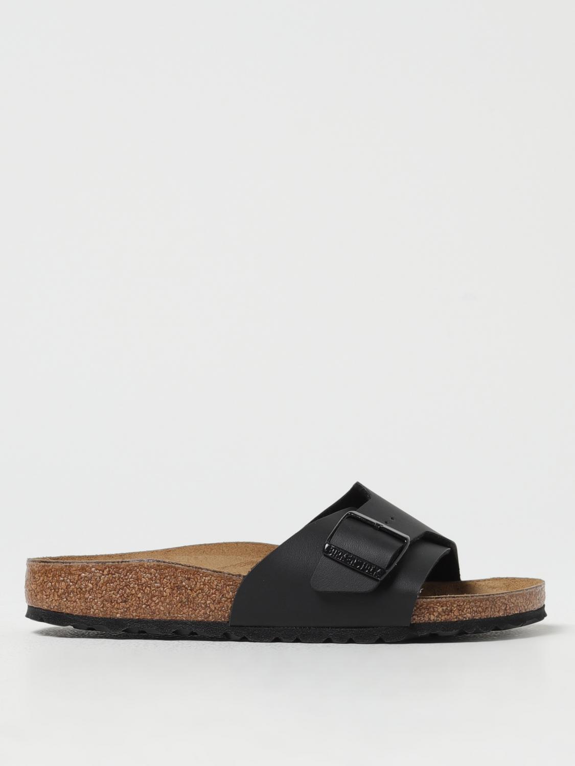 Birkenstock Flat Sandals BIRKENSTOCK Woman colour Black