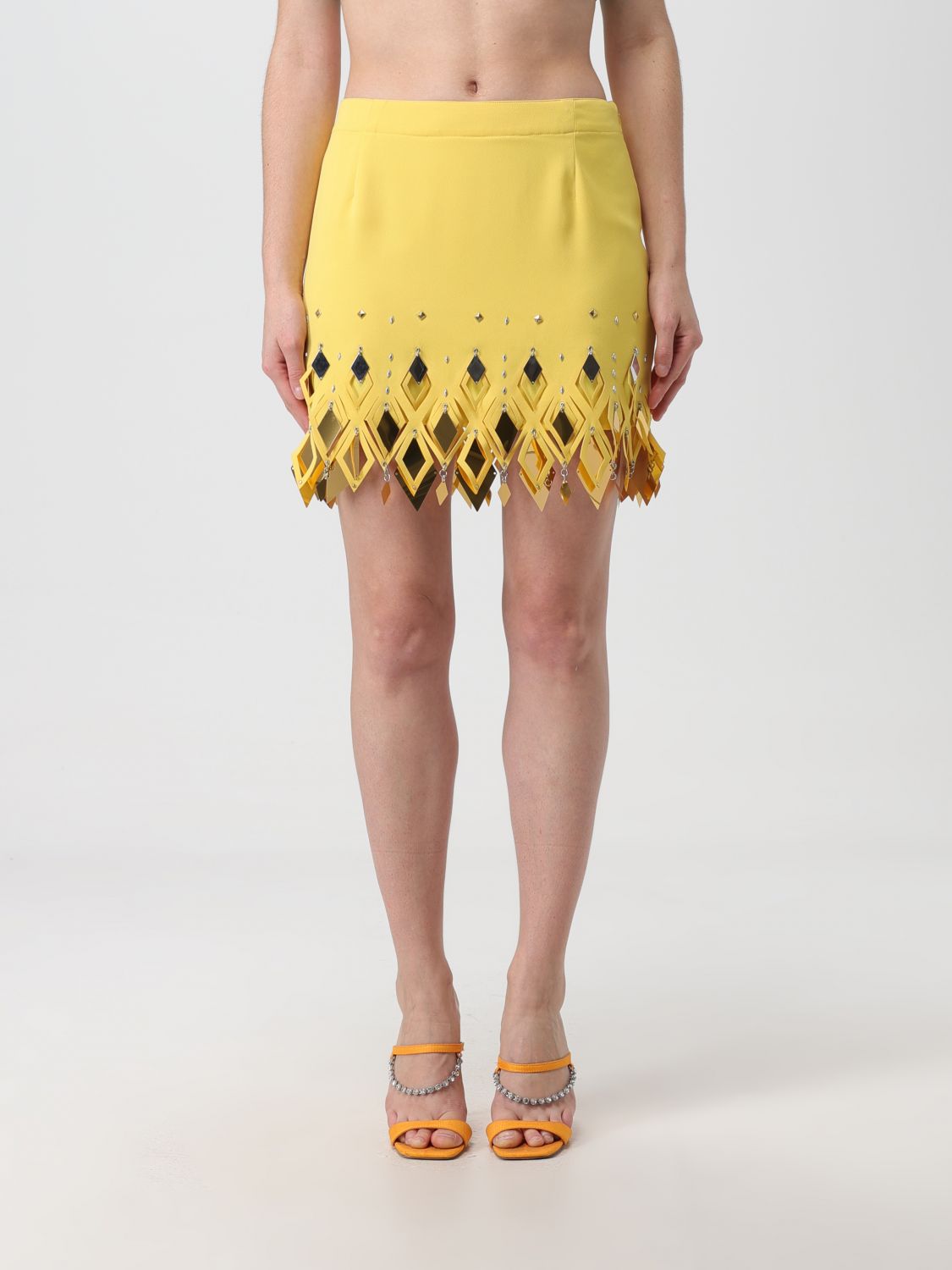 Rabanne Skirt RABANNE Woman colour Yellow