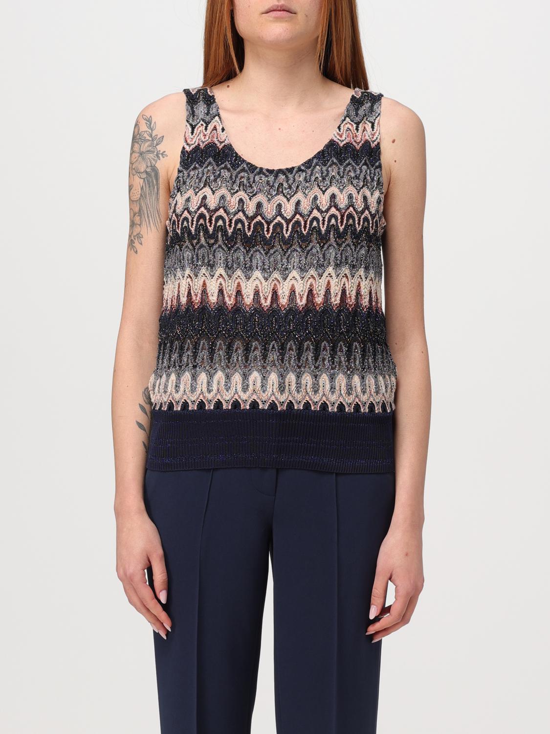 Missoni Top MISSONI Woman colour Multicolor