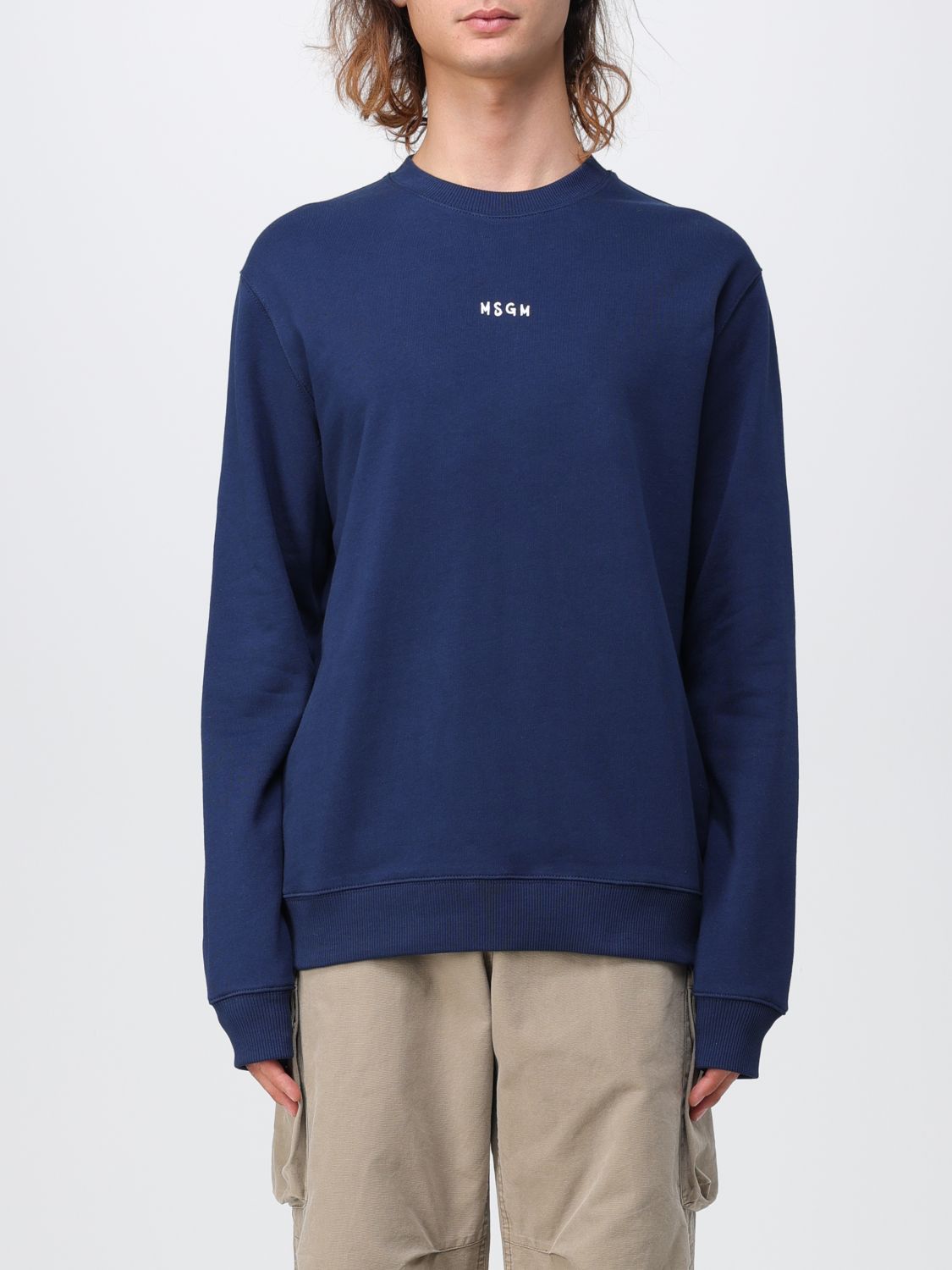 Msgm Sweatshirt MSGM Men colour Blue