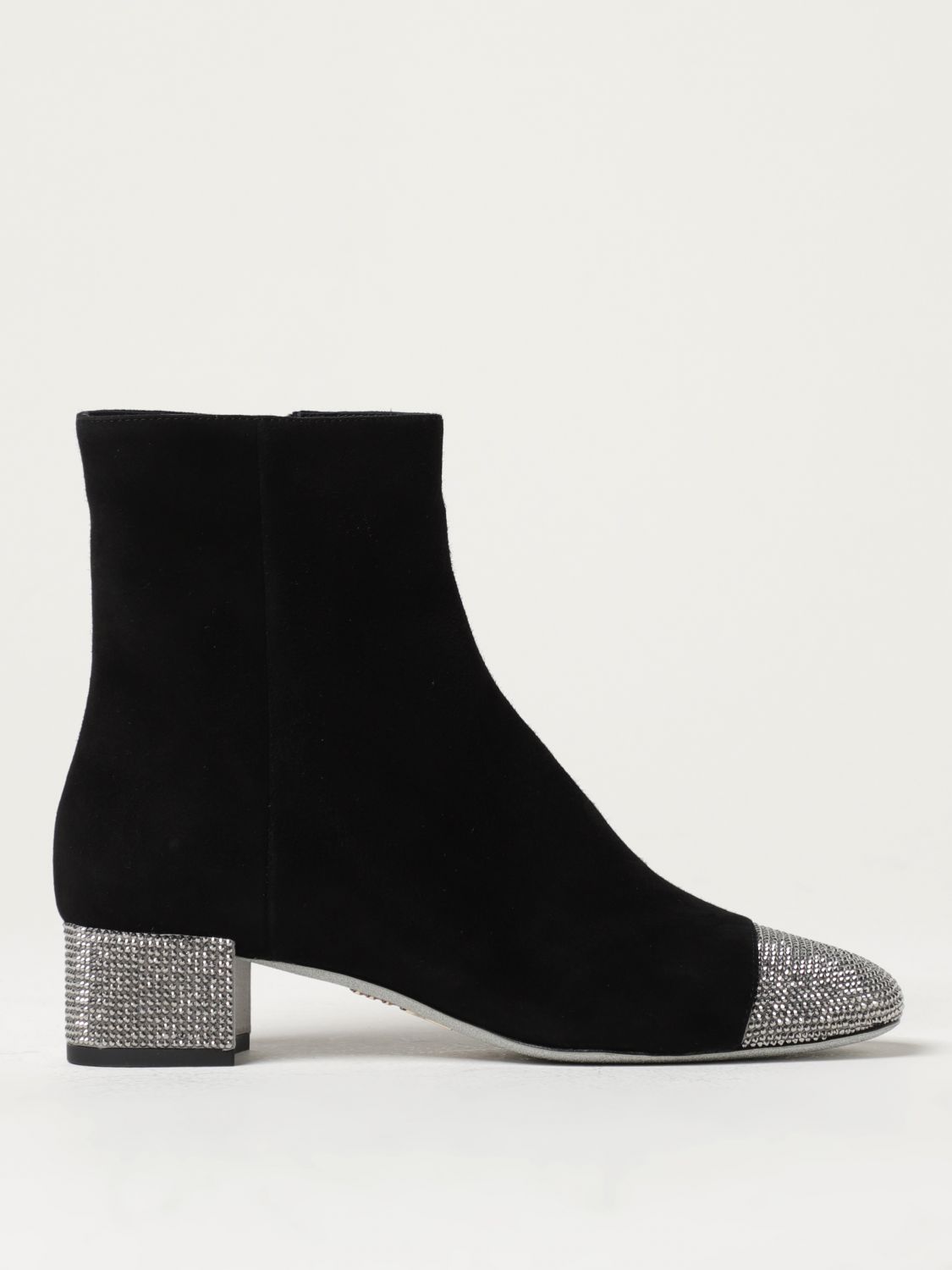 René Caovilla Flat Ankle Boots RENE CAOVILLA Woman colour Black