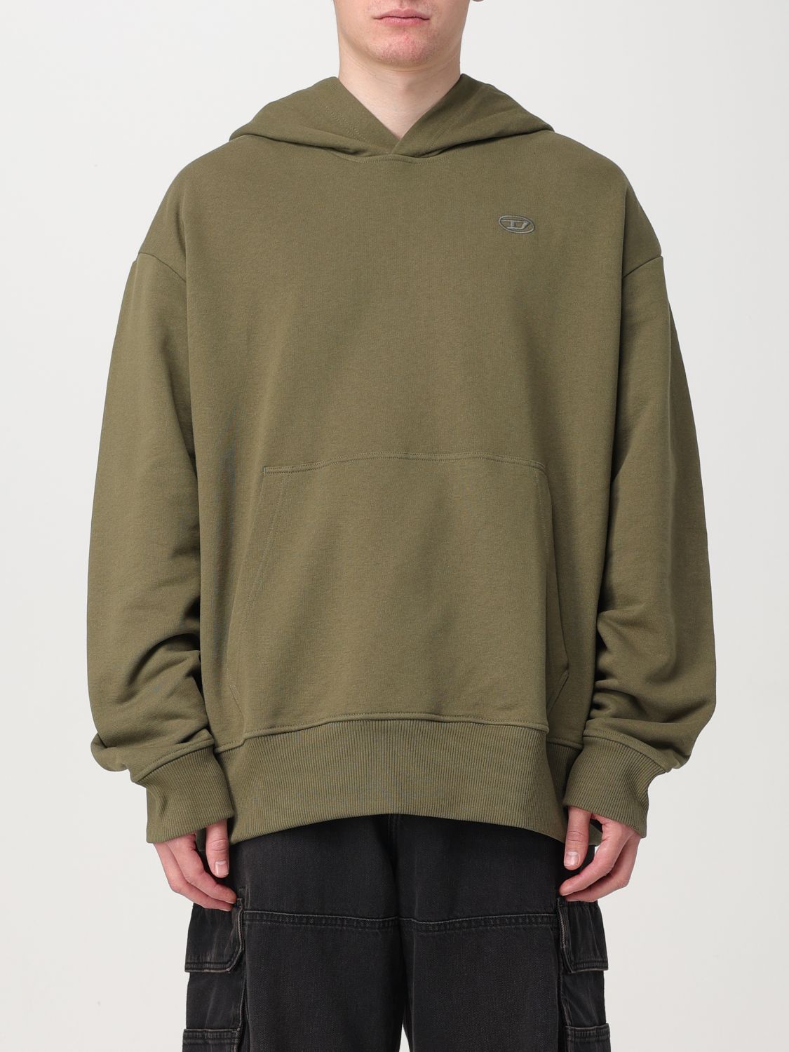 Diesel Sweatshirt DIESEL Men colour Olive