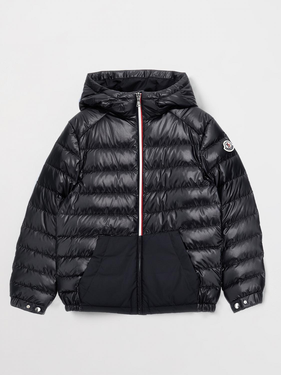 Moncler Coat MONCLER Kids colour Blue