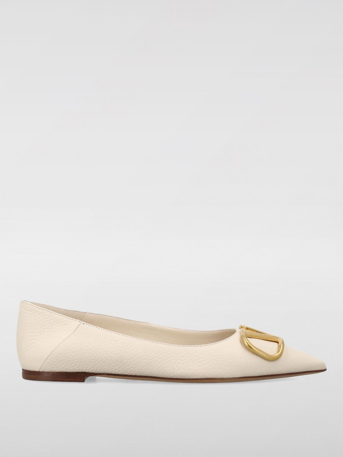 VALENTINO GARAVANI Flat Shoes VALENTINO GARAVANI Woman color Ivory