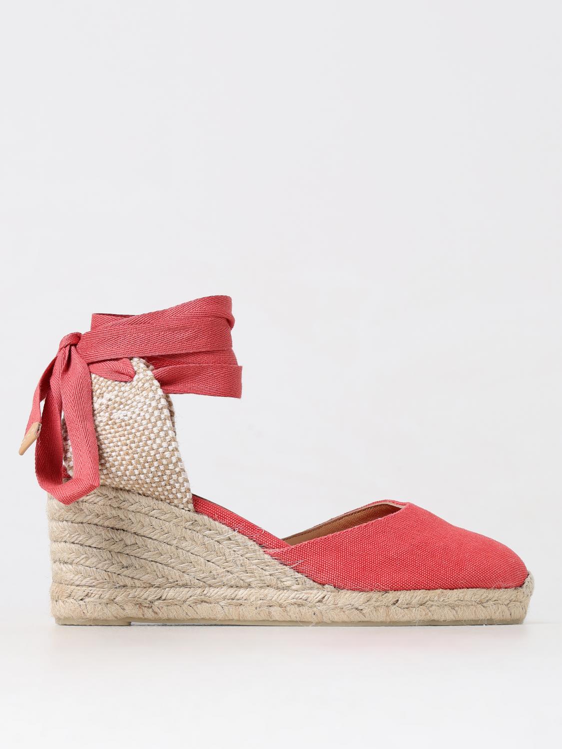 Castañer Wedge Shoes CASTAÑER Woman color Pink