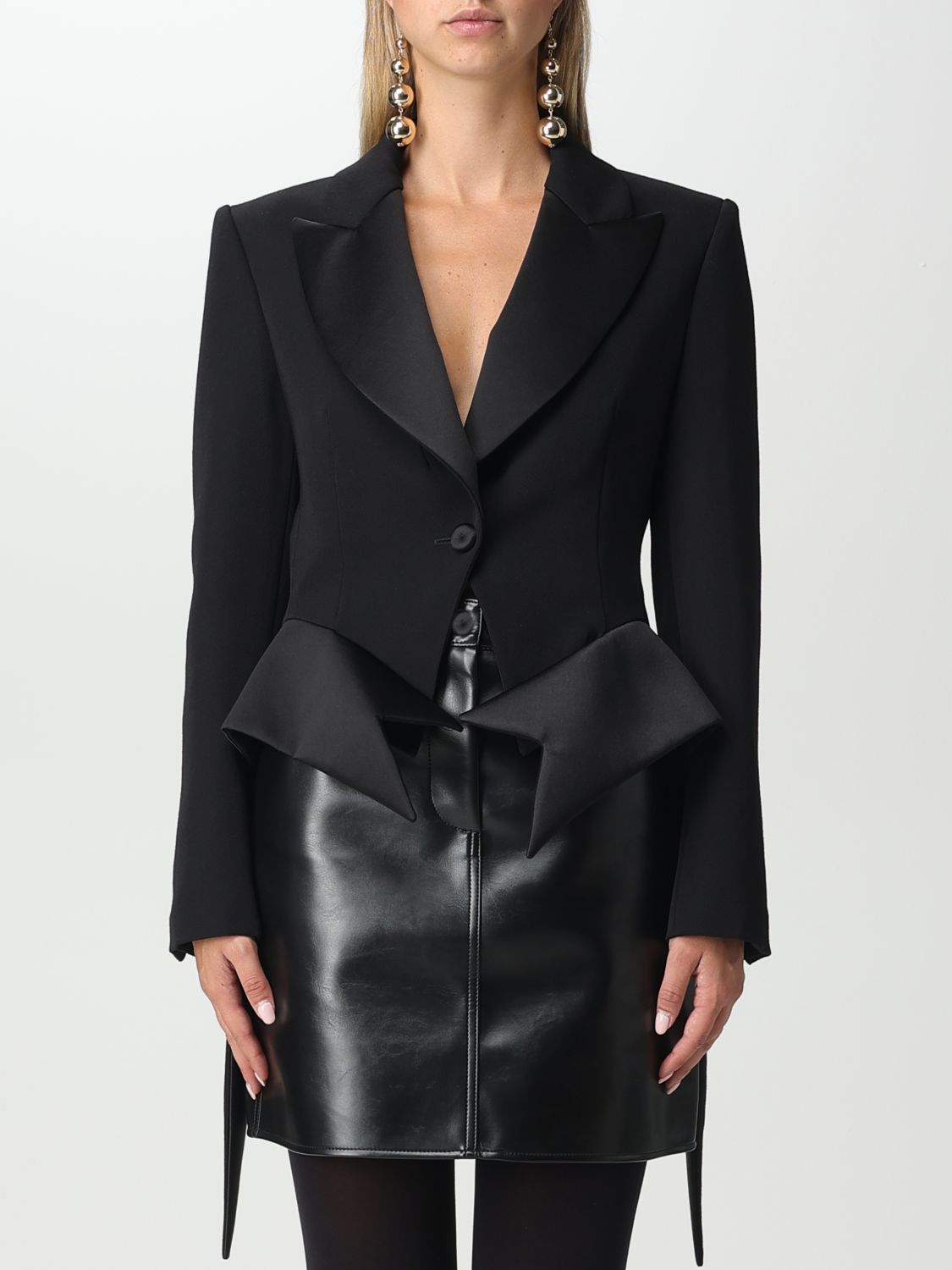 Moschino Couture Blazer MOSCHINO COUTURE Woman colour Black