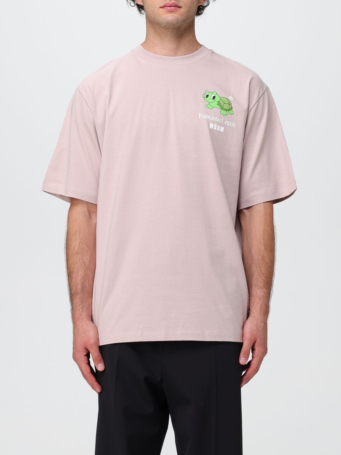 Msgm T-Shirt MSGM Men colour Beige