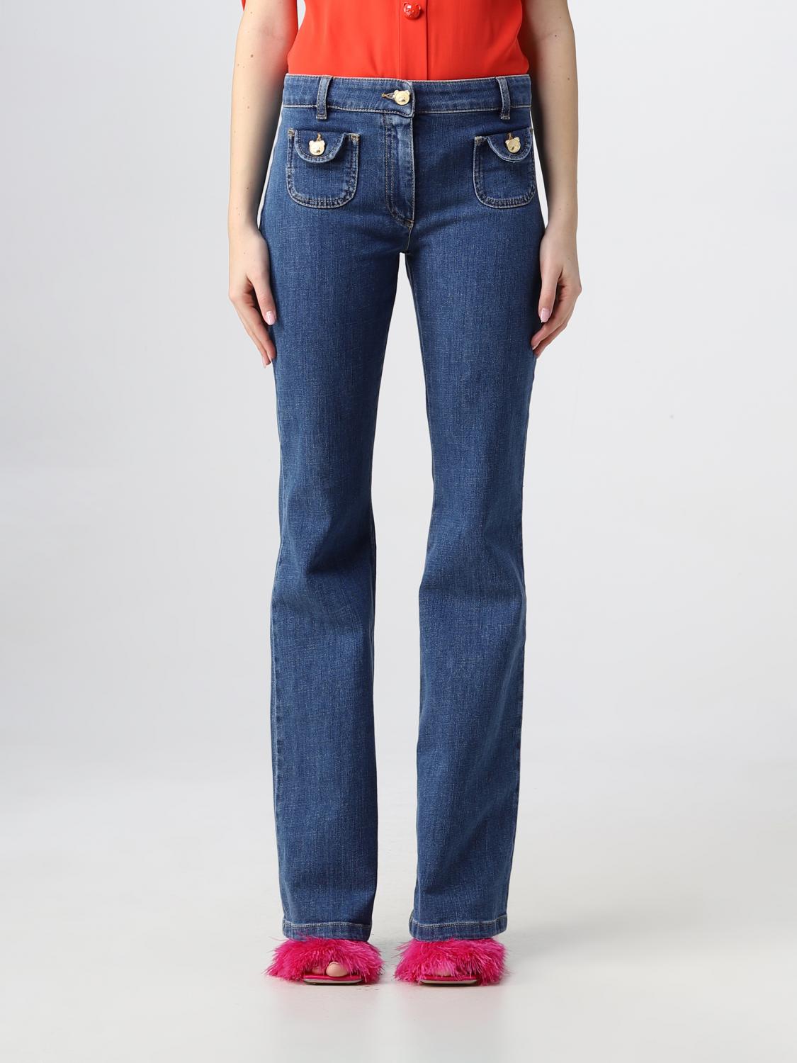 Moschino Couture Jeans MOSCHINO COUTURE Woman colour Denim