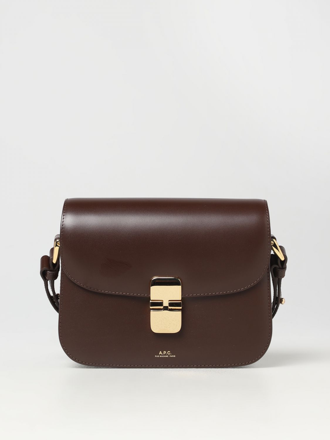 A.P.C. Shoulder Bag A.P.C. Woman colour Burnt