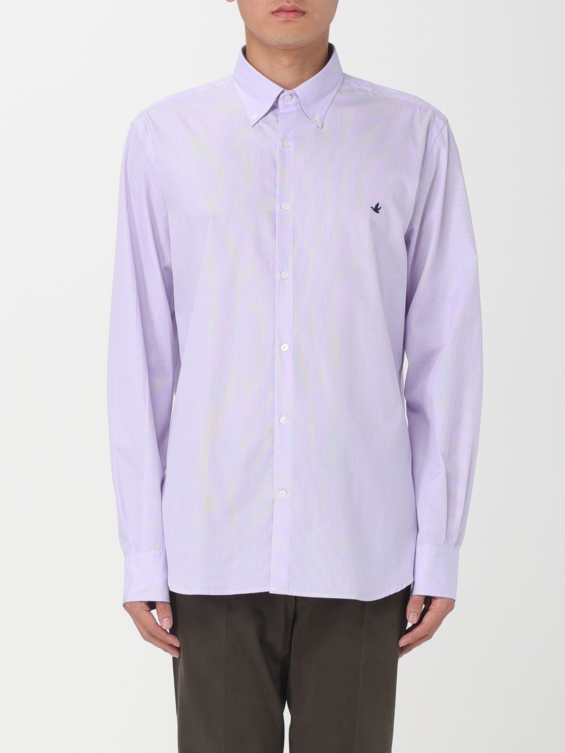 Brooksfield Shirt BROOKSFIELD Men colour Lavender