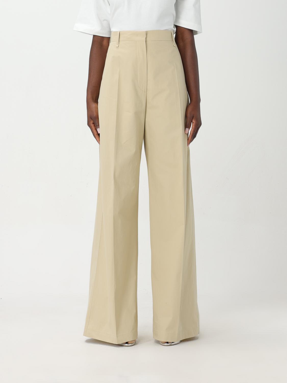 Sportmax Trousers SPORTMAX Woman colour Sand