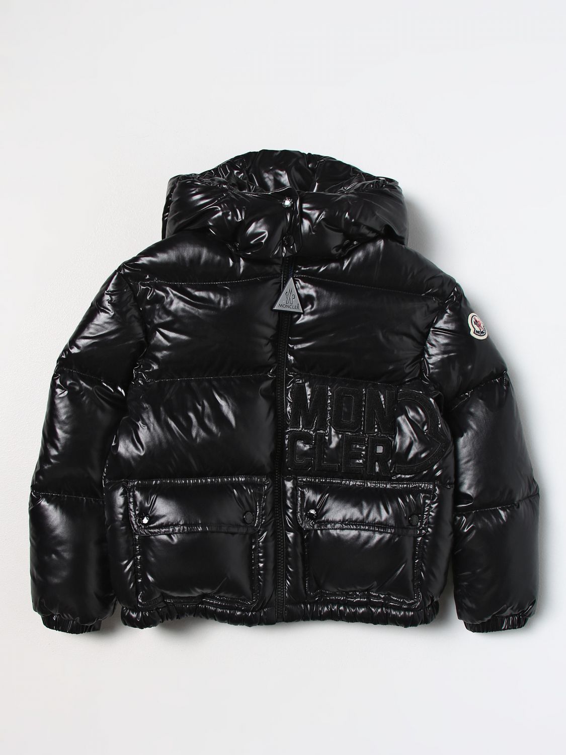 Moncler Jacket MONCLER Kids colour Black