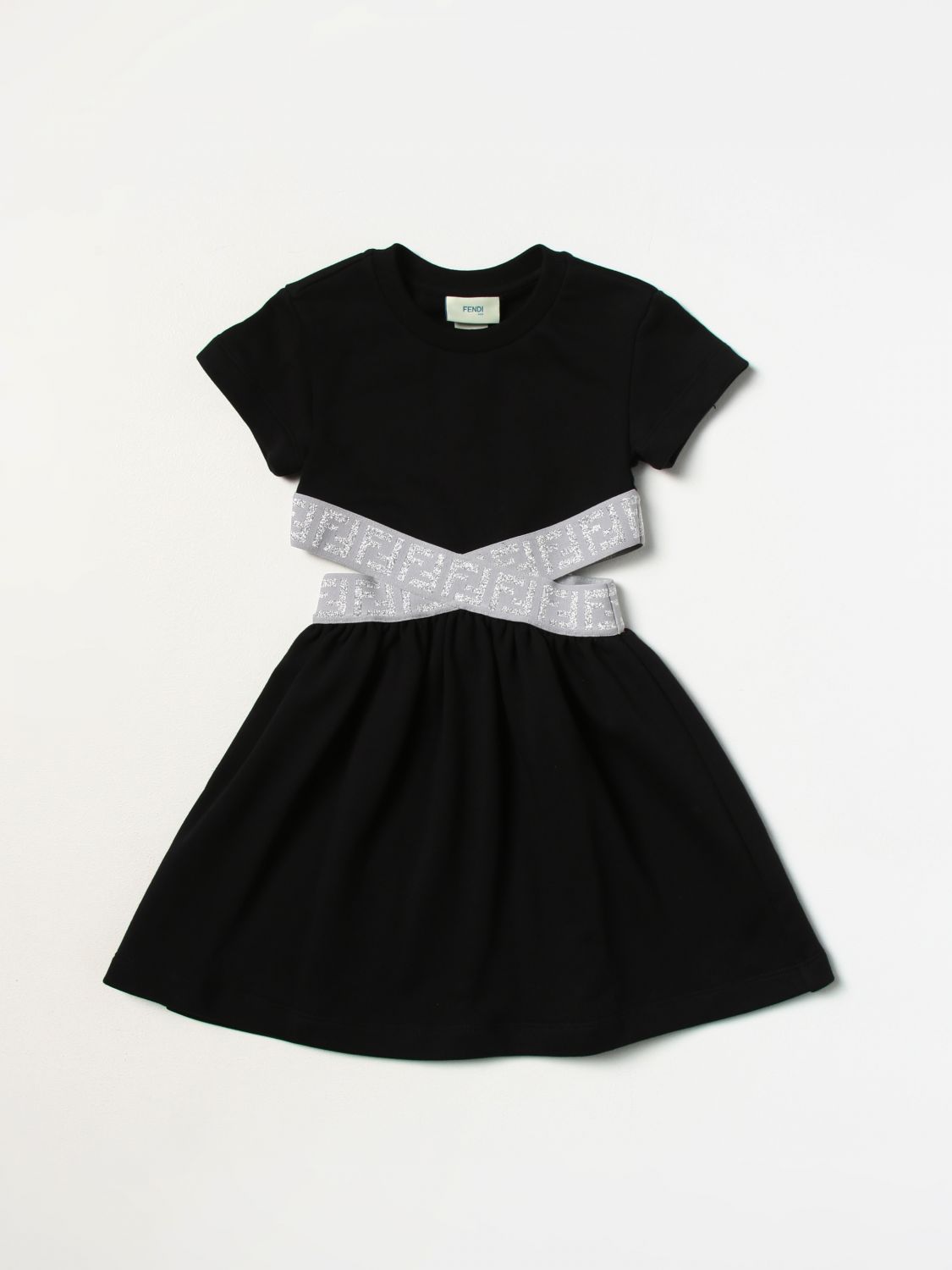 Fendi Kids Dress FENDI KIDS Kids colour Black