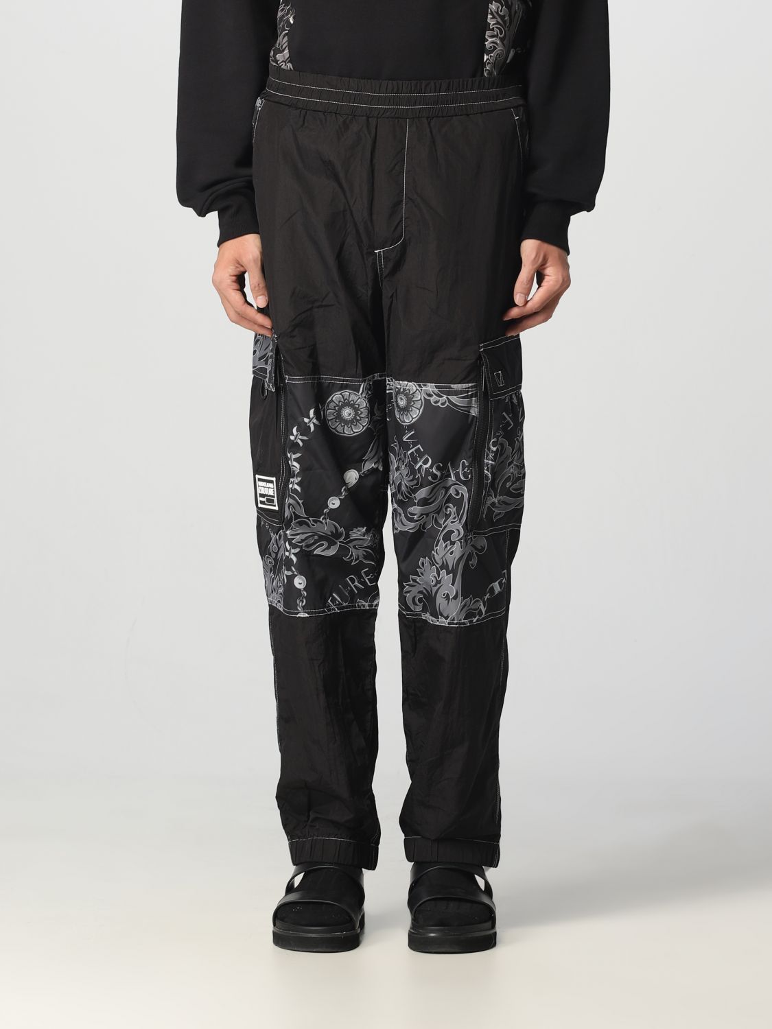 Versace Jeans Couture Trousers VERSACE JEANS COUTURE Men colour Black 1