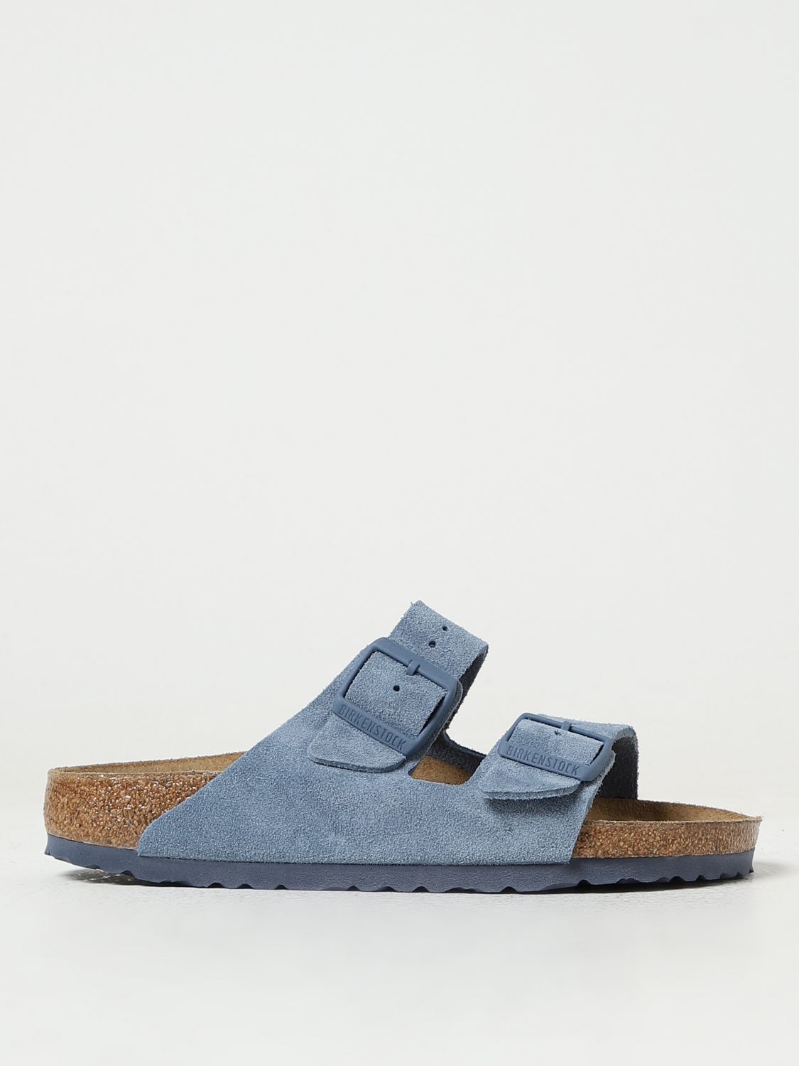 Birkenstock Flat Sandals BIRKENSTOCK Woman colour Blue