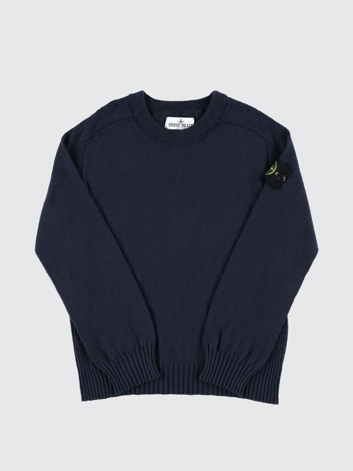 Stone Island Junior Sweater STONE ISLAND JUNIOR Kids color Blue