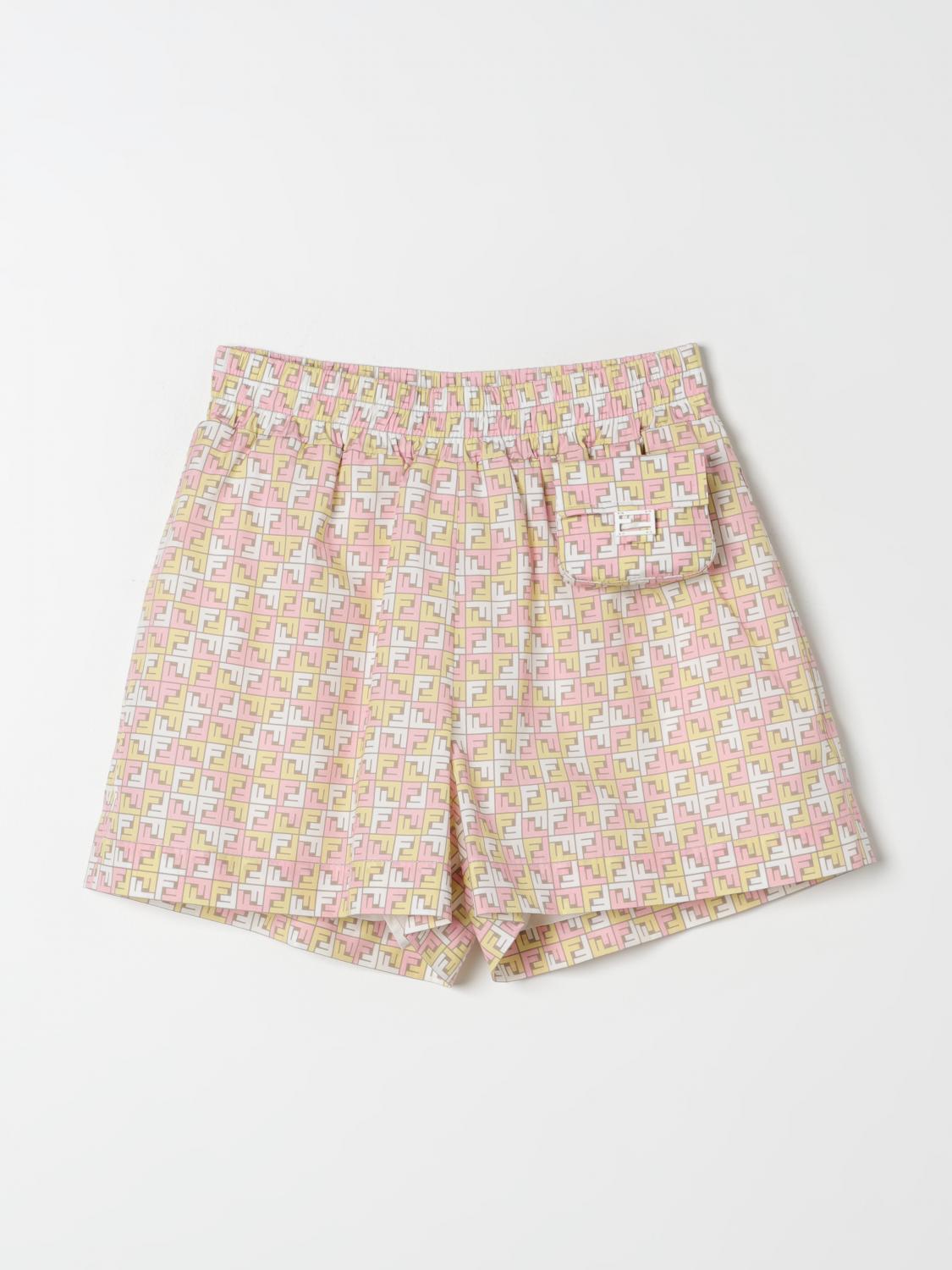 Fendi Kids Short FENDI KIDS Kids colour Pink