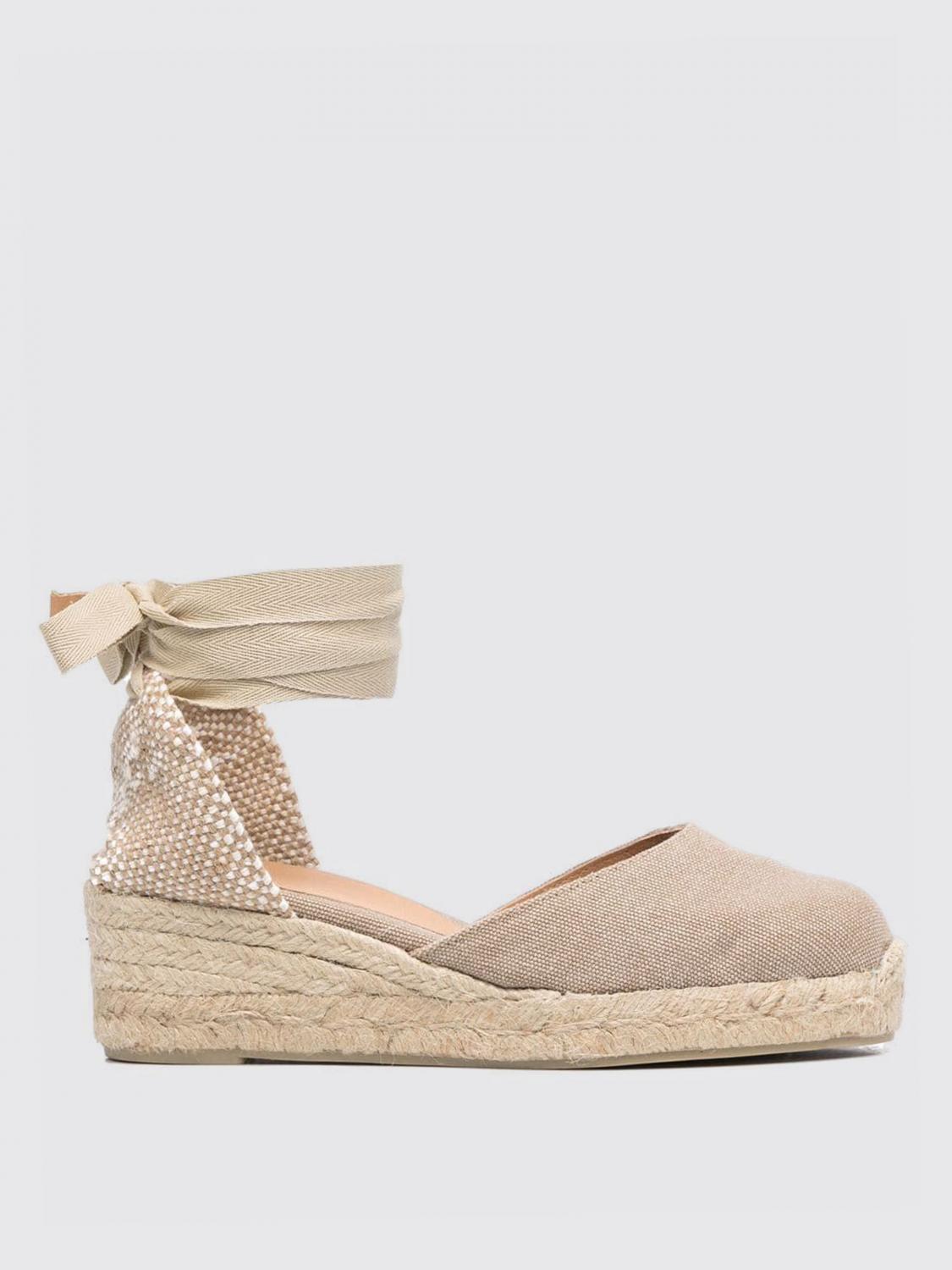 Castañer Wedge Shoes CASTAÑER Woman color Sand