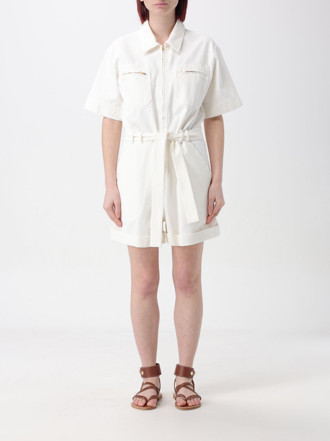 A.P.C. Dress A.P.C. Woman colour White