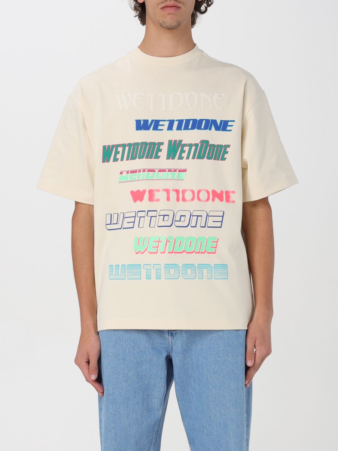 We11done T-Shirt WE11DONE Men color Ivory