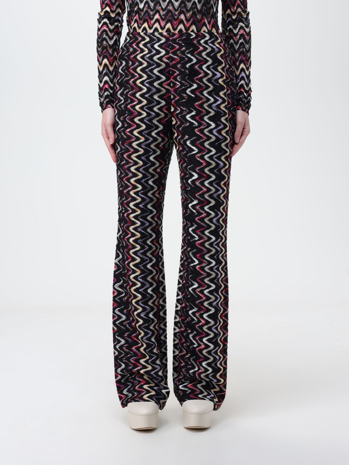 Missoni Trousers MISSONI Woman colour Multicolor