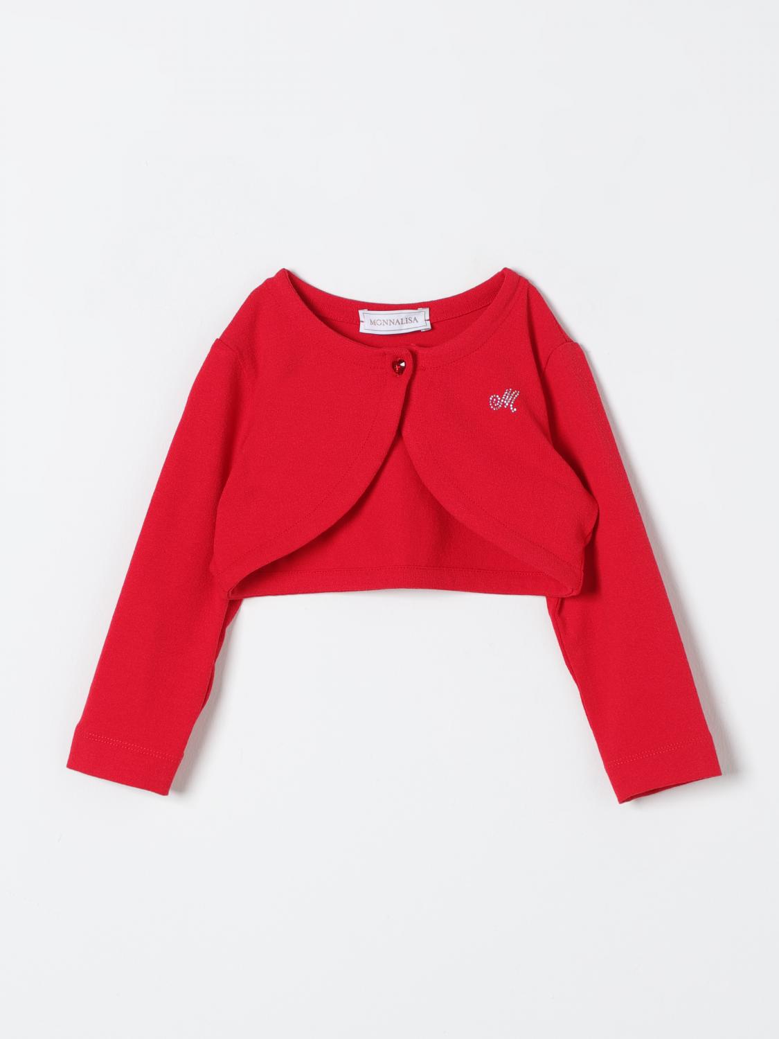 Monnalisa Jacket MONNALISA Kids color Red