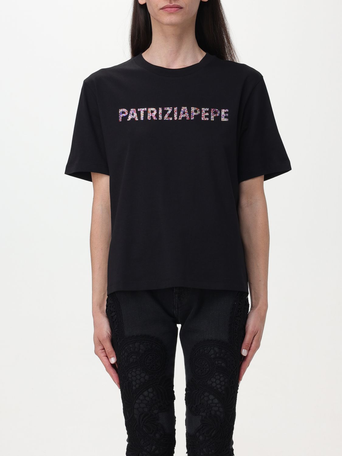 Patrizia Pepe T-Shirt PATRIZIA PEPE Woman colour Black