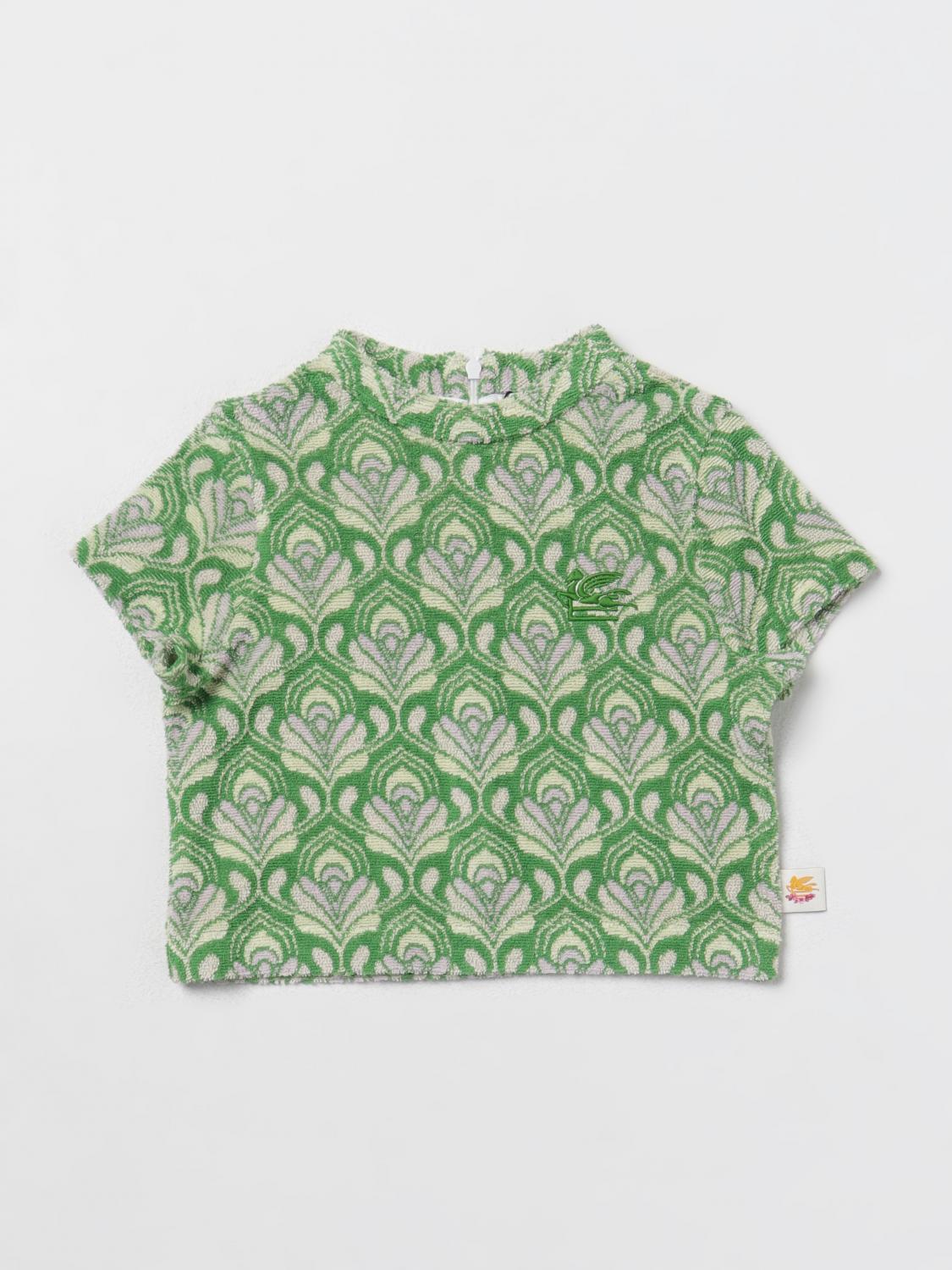 Etro T-Shirt ETRO Kids colour Green