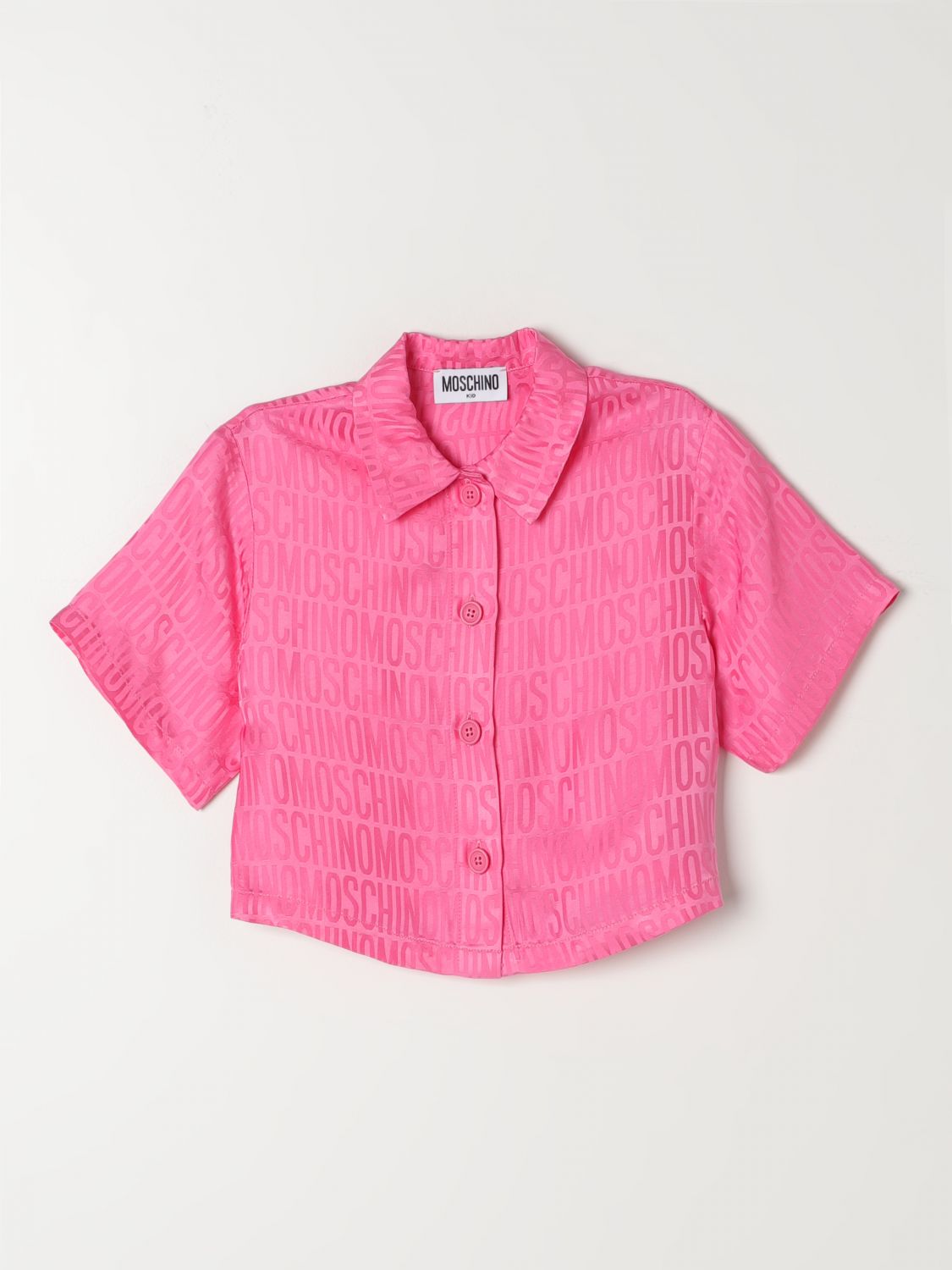  Shirt MOSCHINO KID Kids colour Fuchsia