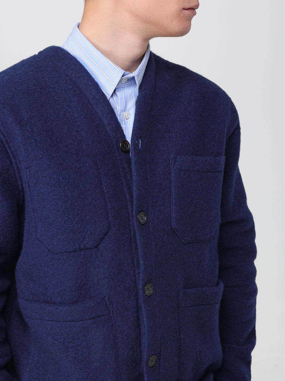 Universal Works Cardigan UNIVERSAL WORKS Men colour Blue