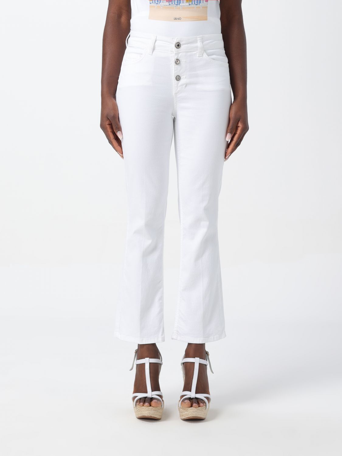 Liu Jo Jeans LIU JO Woman colour White