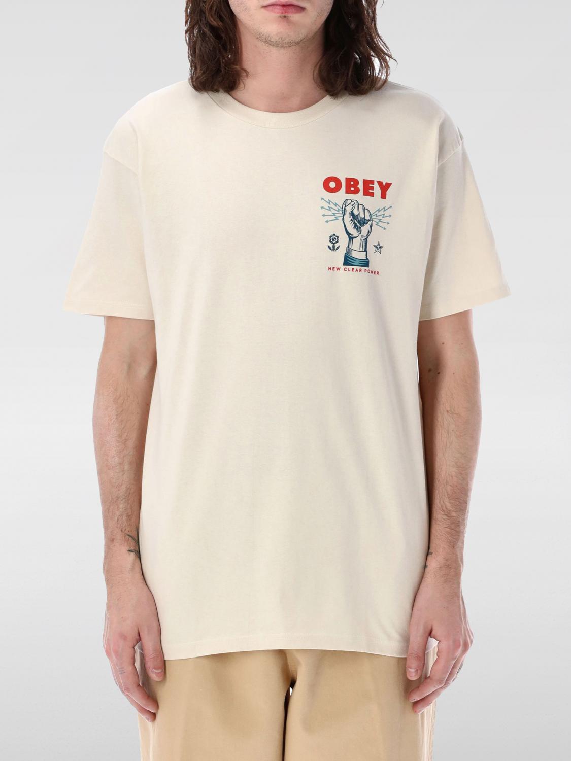 Obey T-Shirt OBEY Men color White