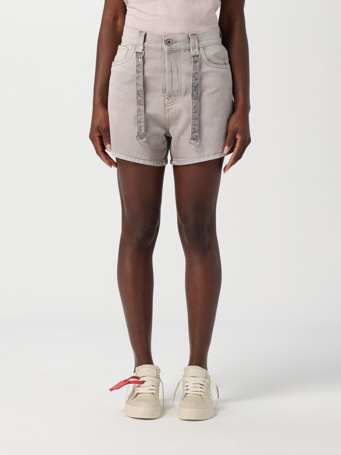 OFF-WHITE Short OFF-WHITE Woman colour Lilac