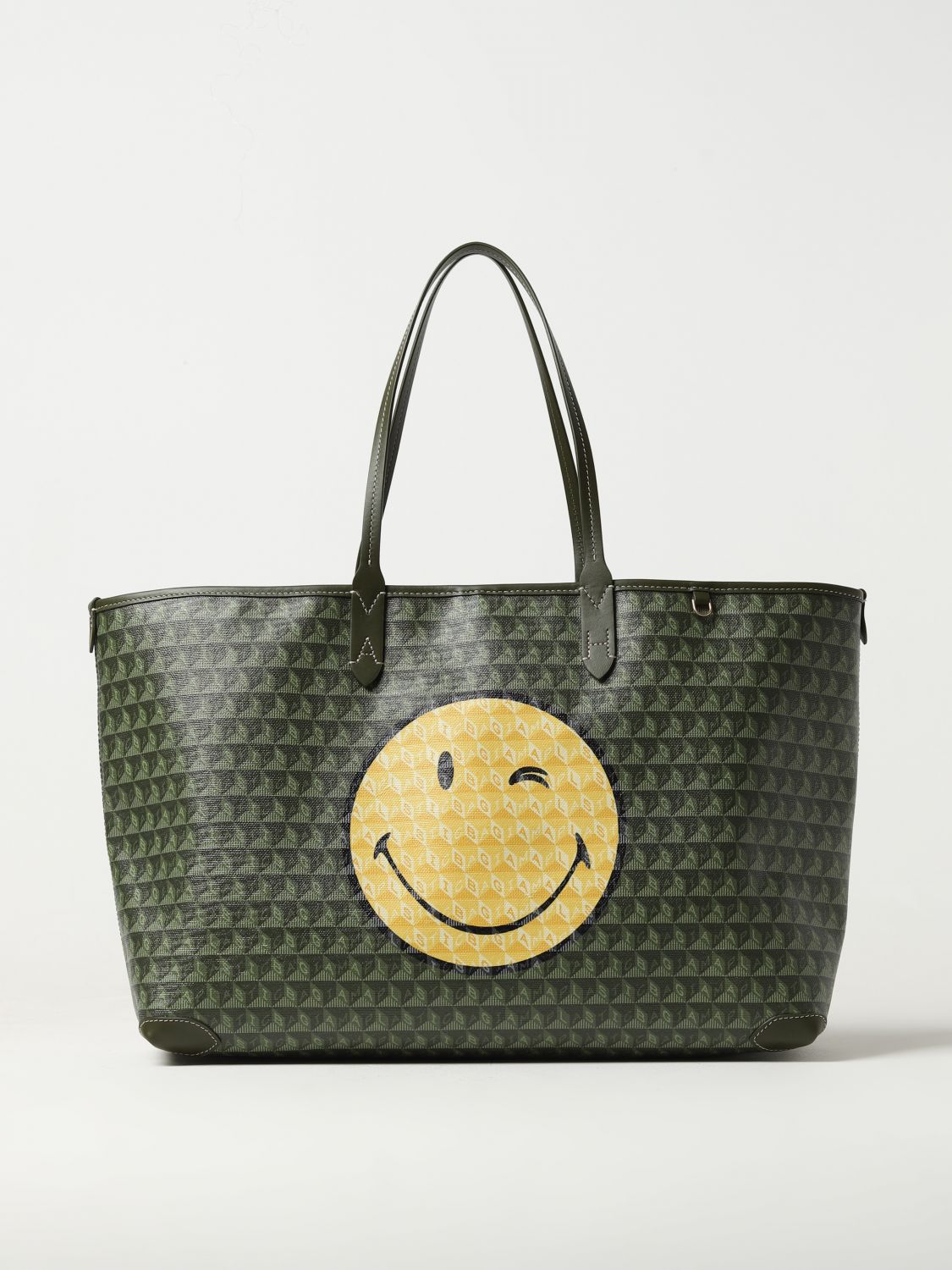 Anya Hindmarch Tote Bags ANYA HINDMARCH Woman colour Military