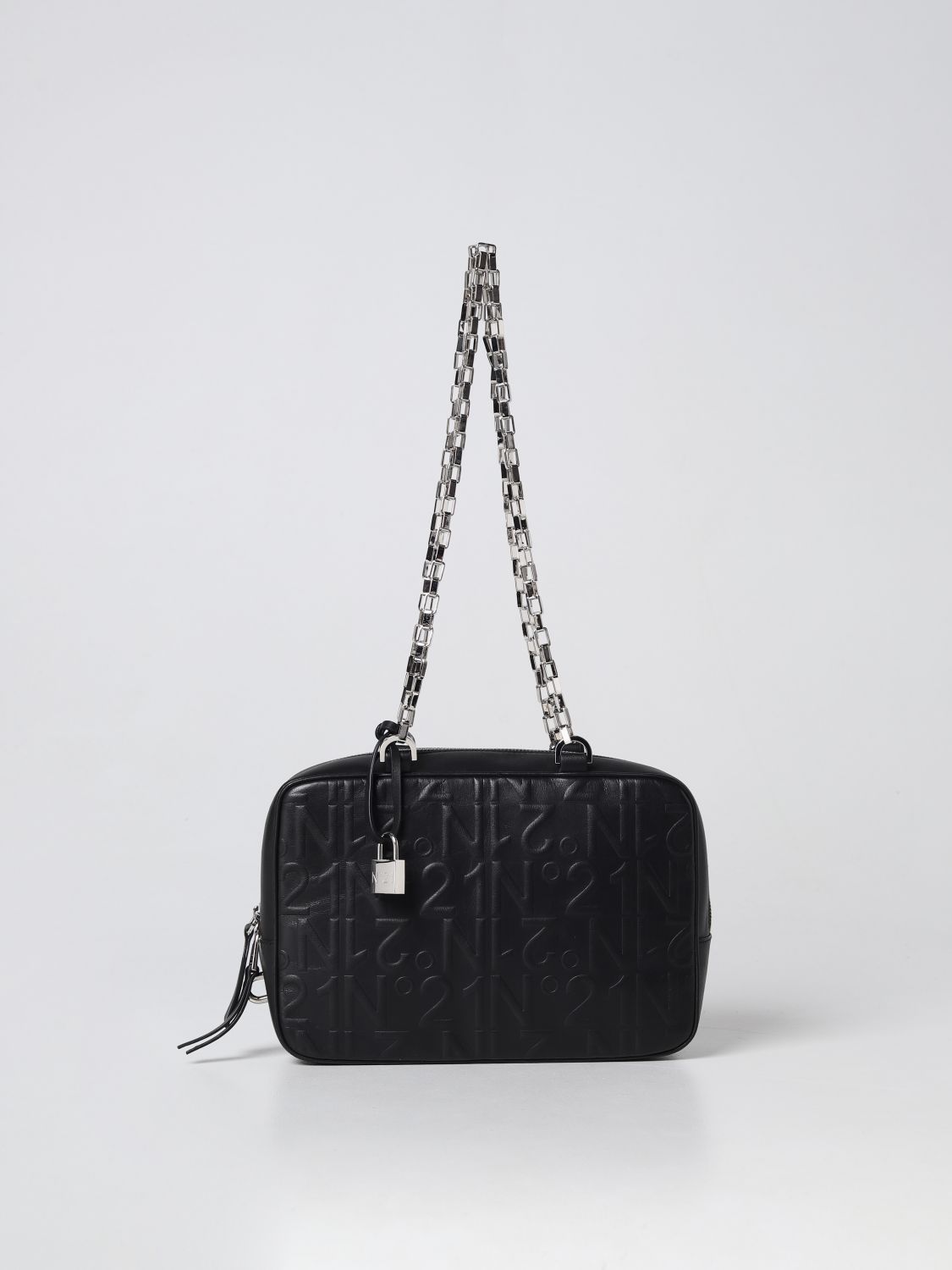 N° 21 Shoulder Bag N° 21 Woman colour Black