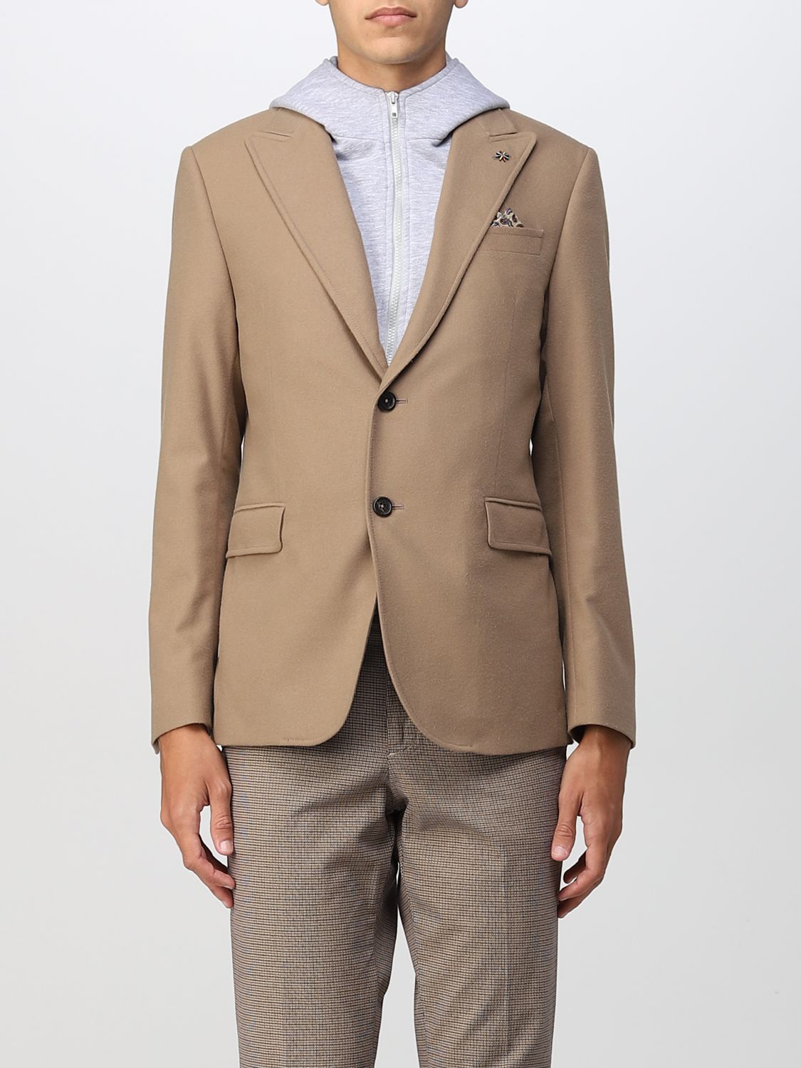 Manuel Ritz Jacket MANUEL RITZ Men colour Camel