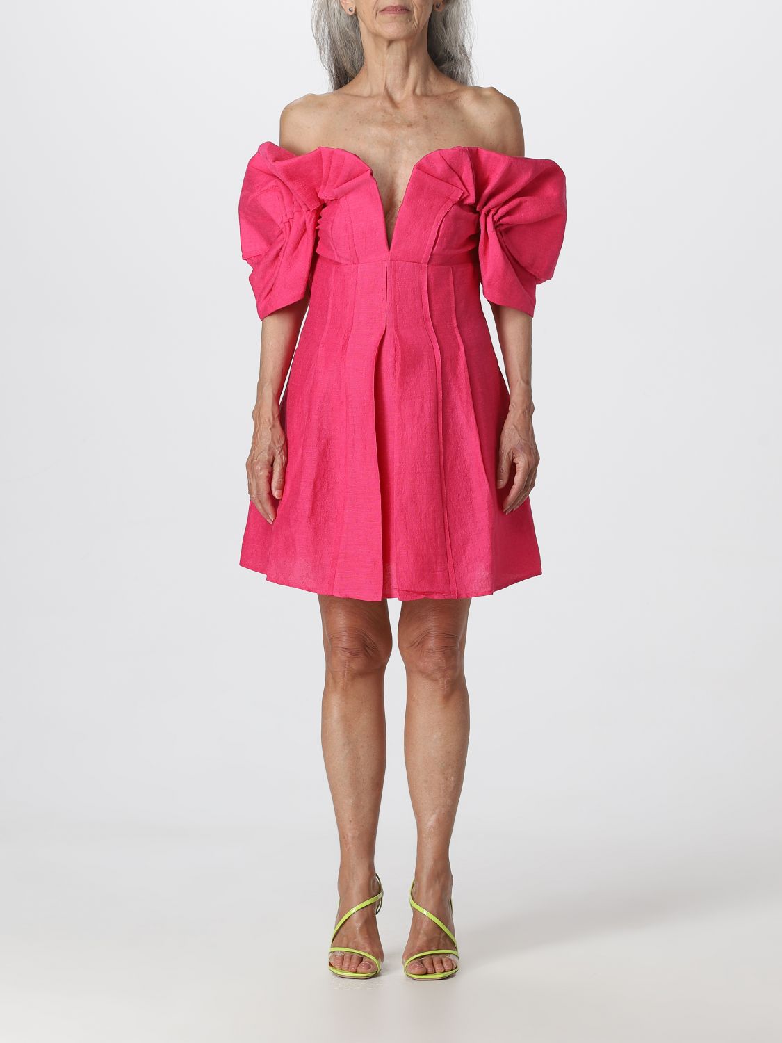 Cult Gaia Dress CULT GAIA Woman colour Fuchsia