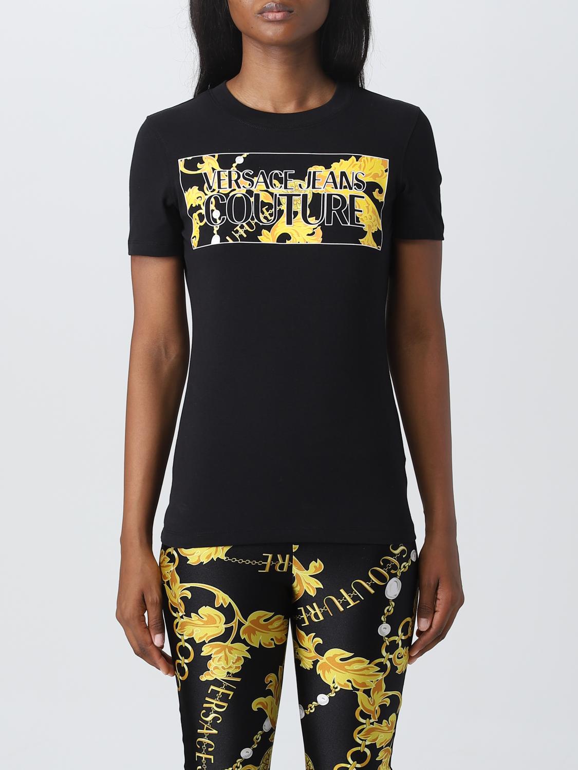 Versace Jeans Couture T-Shirt VERSACE JEANS COUTURE Woman colour Black