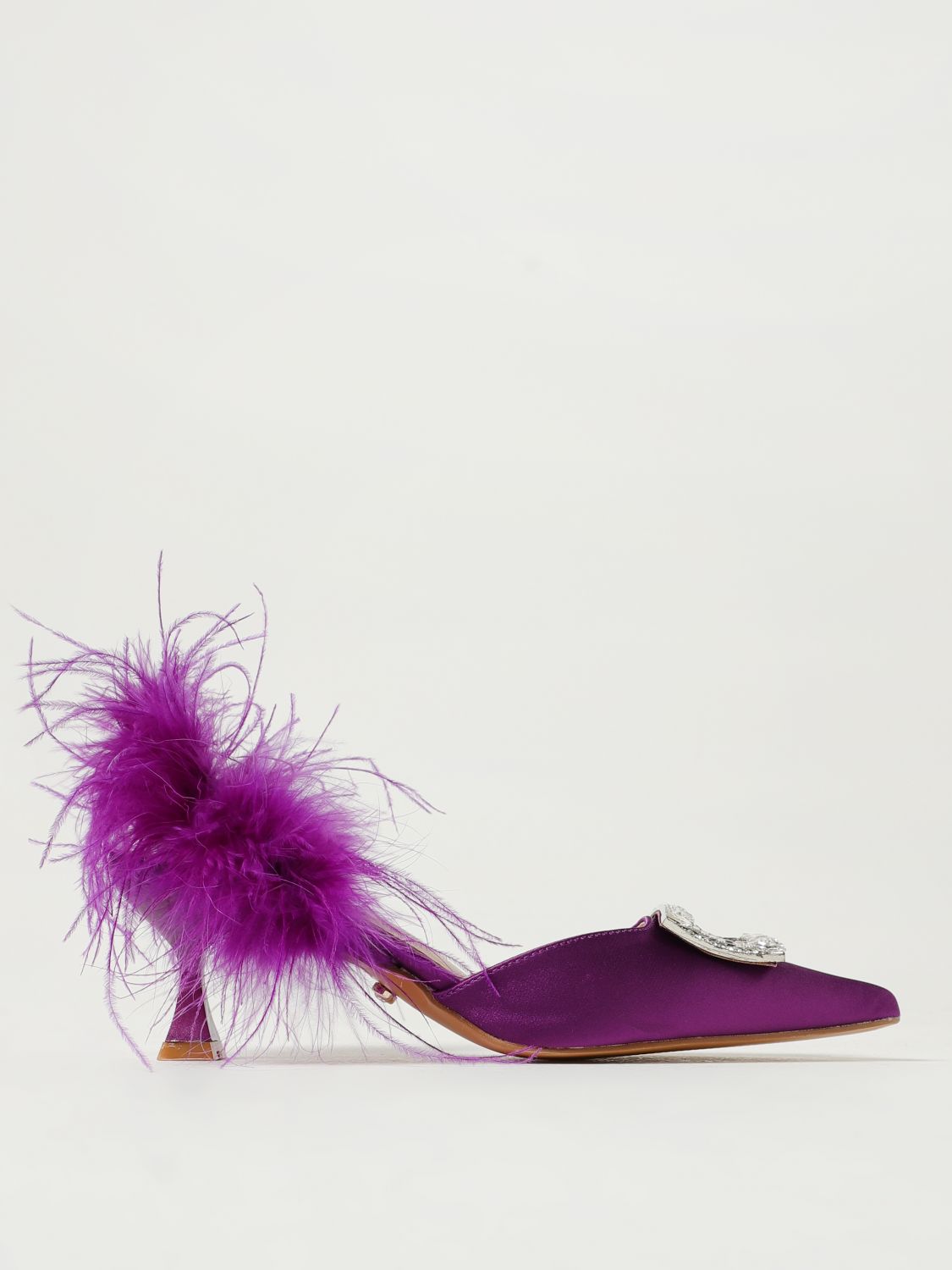 Twenty Fourhaitch High Heel Shoes TWENTY FOURHAITCH Woman colour Violet