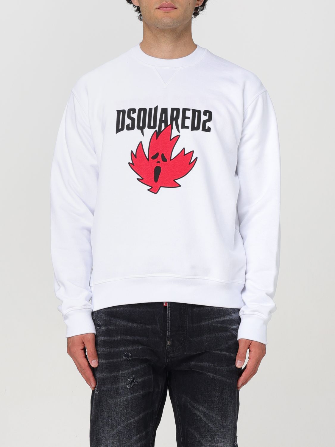 Dsquared2 Sweatshirt DSQUARED2 Men color White