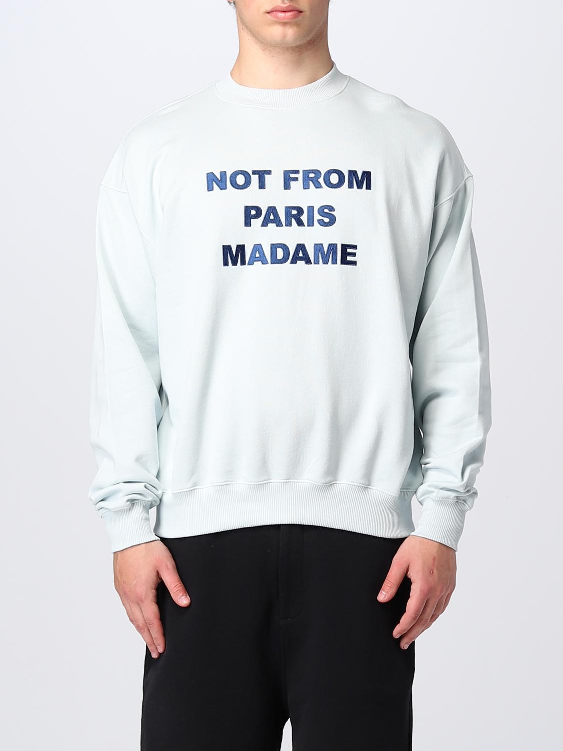 Drôle de Monsieur Sweatshirt DROLE DE MONSIEUR Men colour Blue