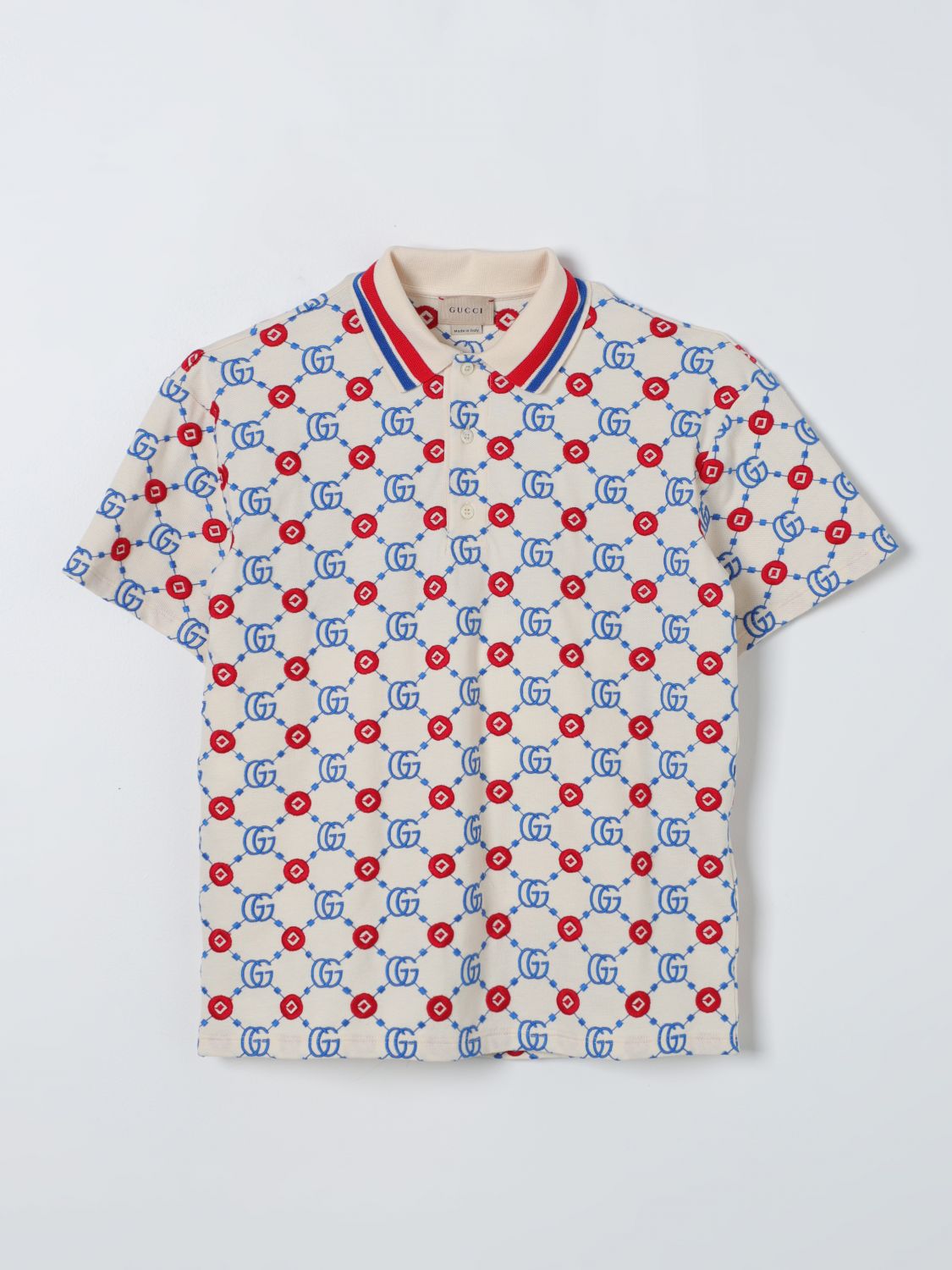 Gucci Polo Shirt GUCCI Kids colour Beige