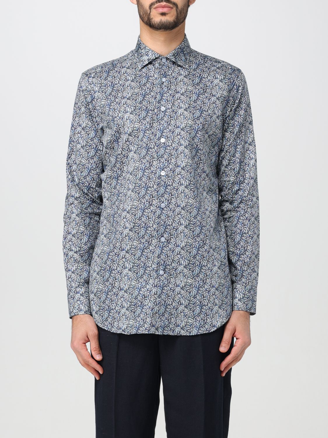 Etro Shirt ETRO Men colour Gnawed Blue