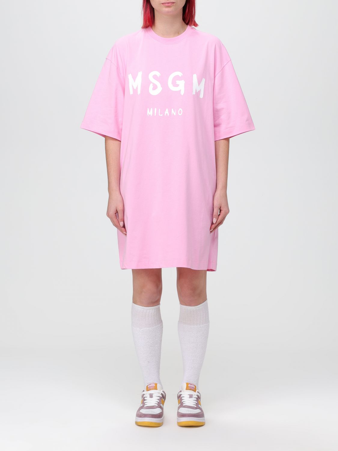 Msgm Dress MSGM Woman colour Pink