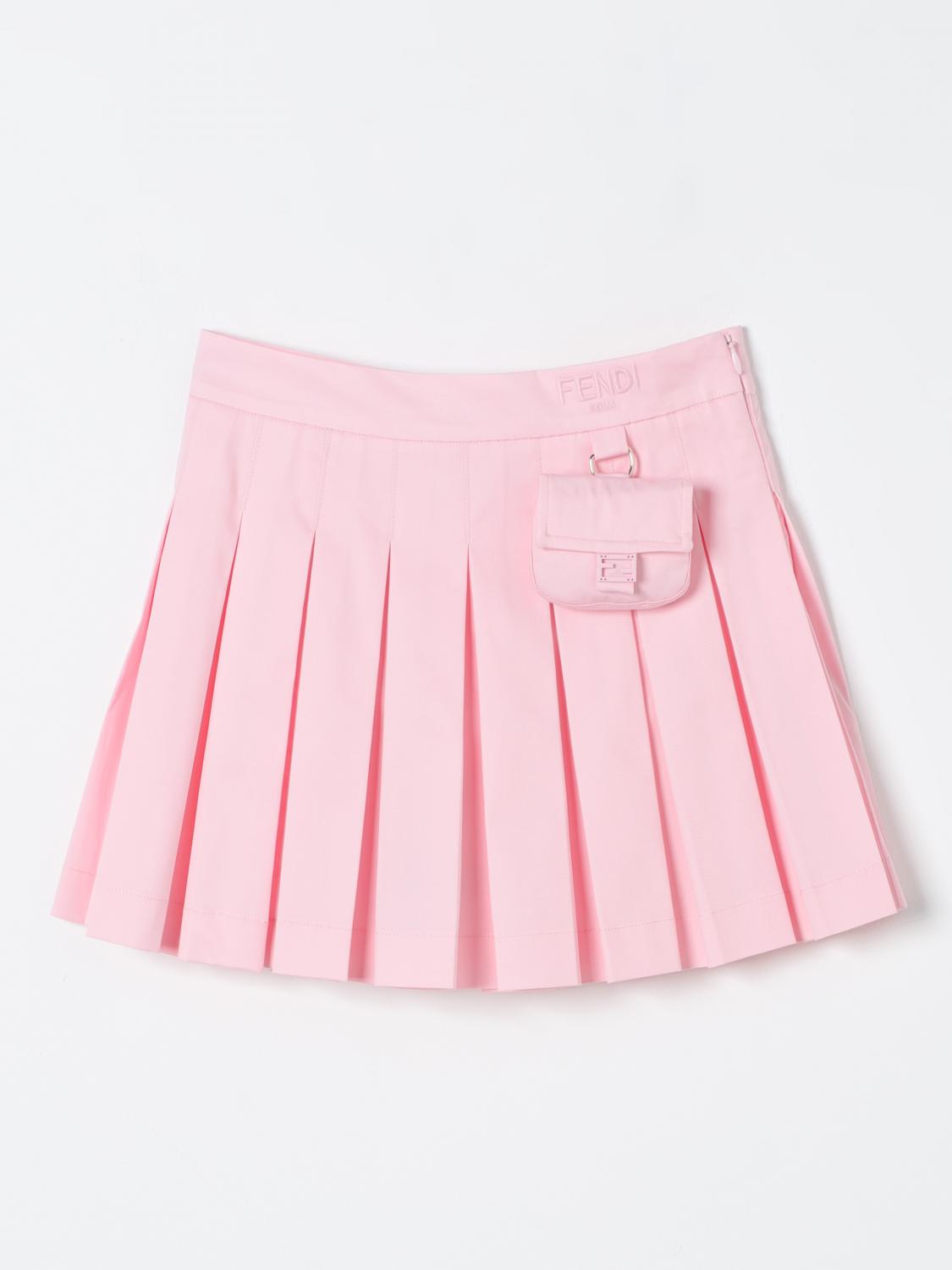 FENDI Skirt FENDI Kids color Baby Pink