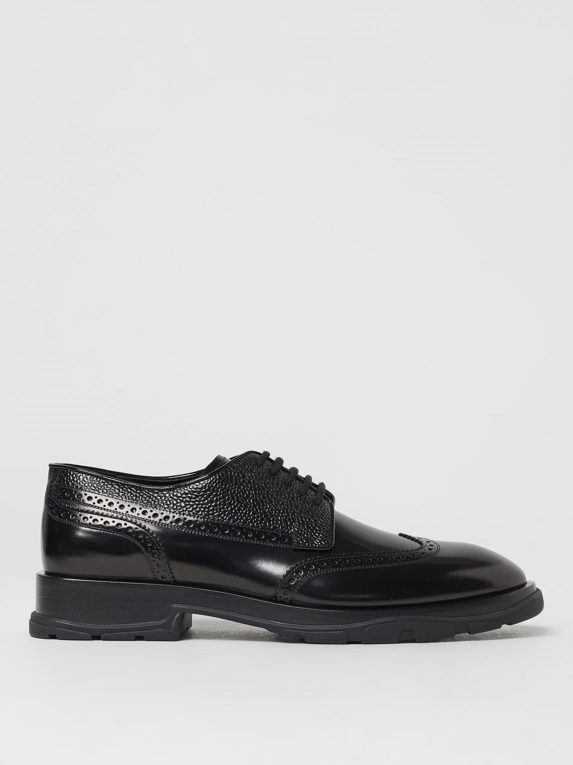 Alexander McQueen Brogue Shoes ALEXANDER MCQUEEN Men colour Black