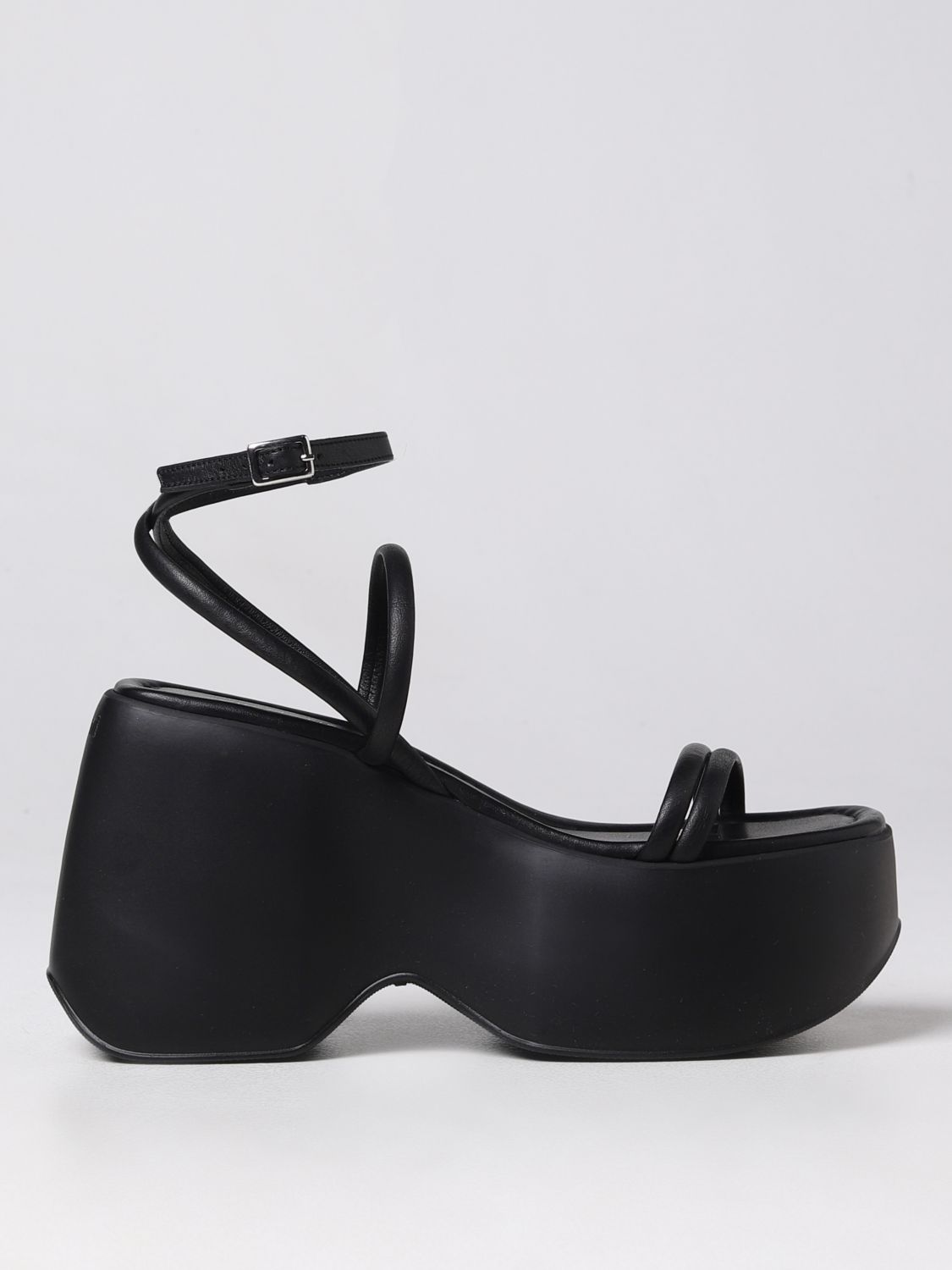 Vic Matié Wedge Shoes VIC MATIÉ Woman colour Black