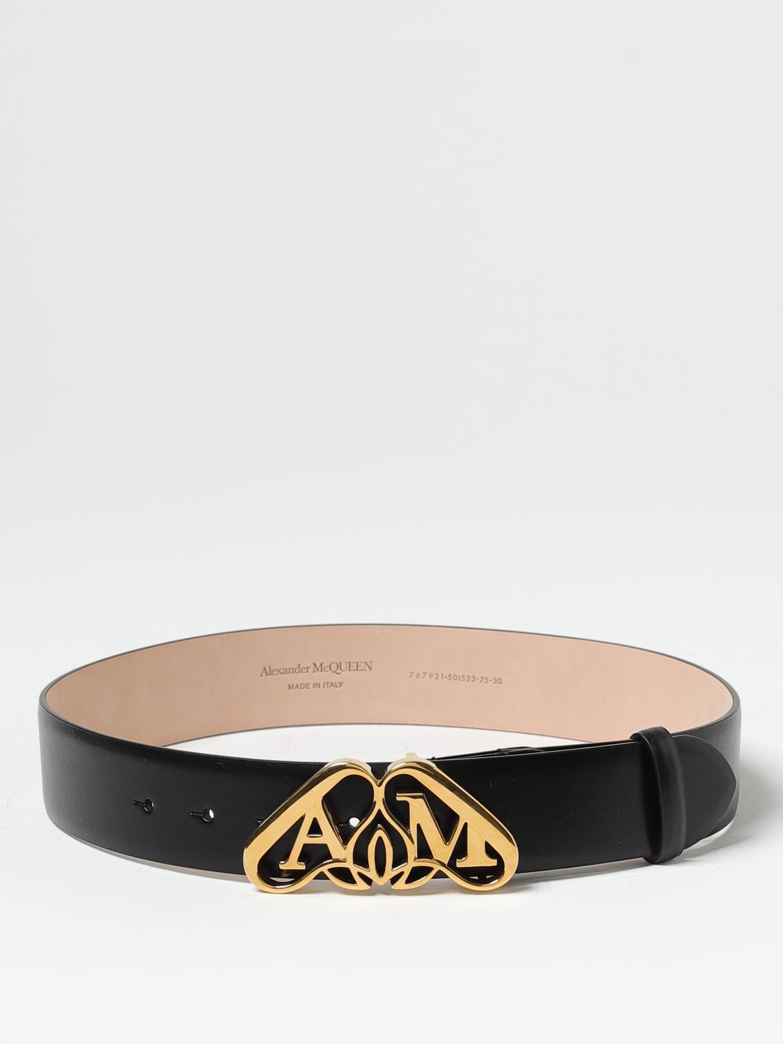 Alexander McQueen Belt ALEXANDER MCQUEEN Woman colour Black