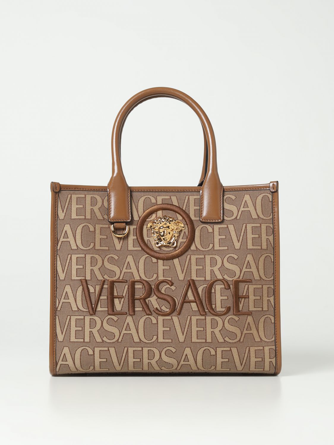 Versace Handbag VERSACE Woman colour Beige